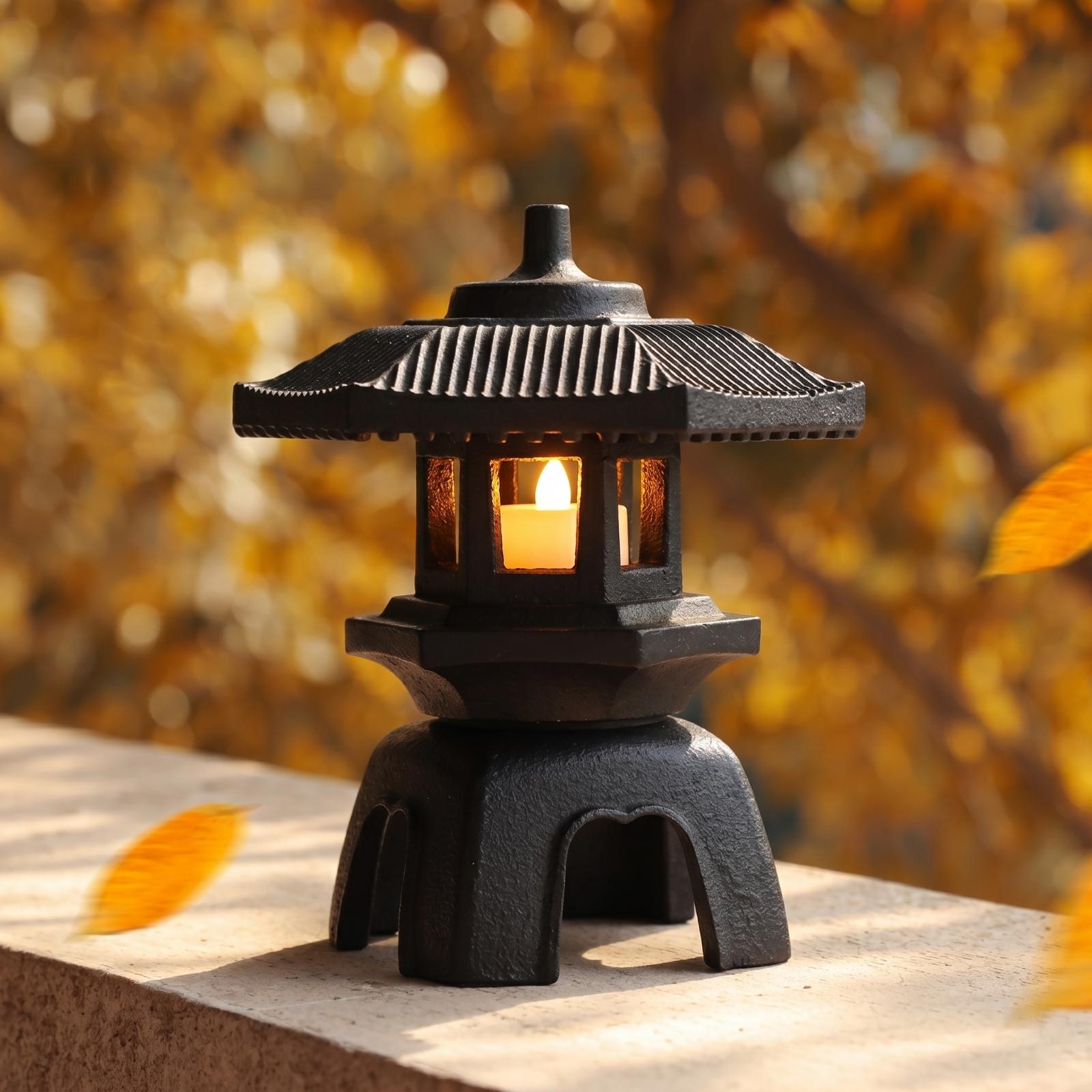 فانوس من الحديد الزهر مزخرف، ح - مراجعة Candle Holder Decor وسعره