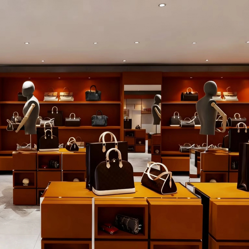 تجهيزات متاجر الحقائب الراقية، - مراجعة Interior Design High End وسعره