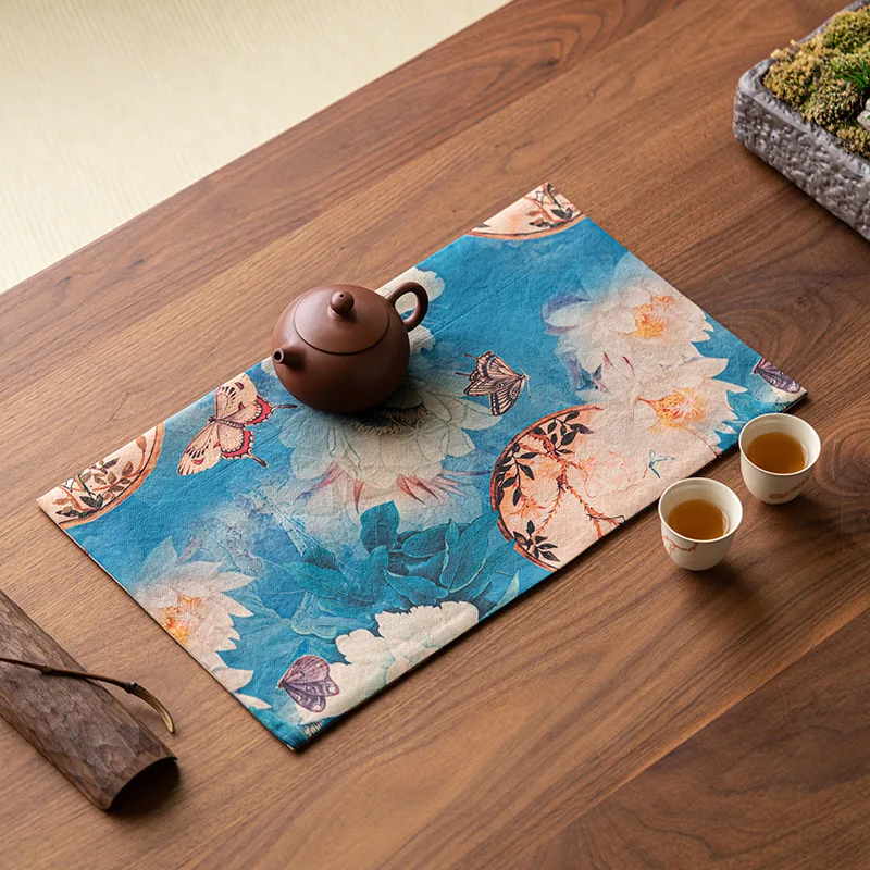 Xiangyun الغزل الشاي حصيرة جدي - مراجعة Table Runner وسعره