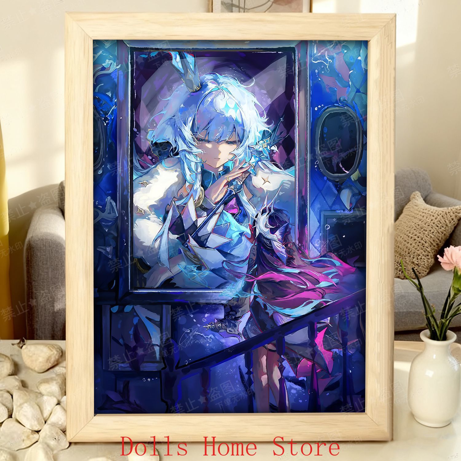 لوحة فنية زخرفية من لعبة هونكا - مراجعة Picture Frame وسعره