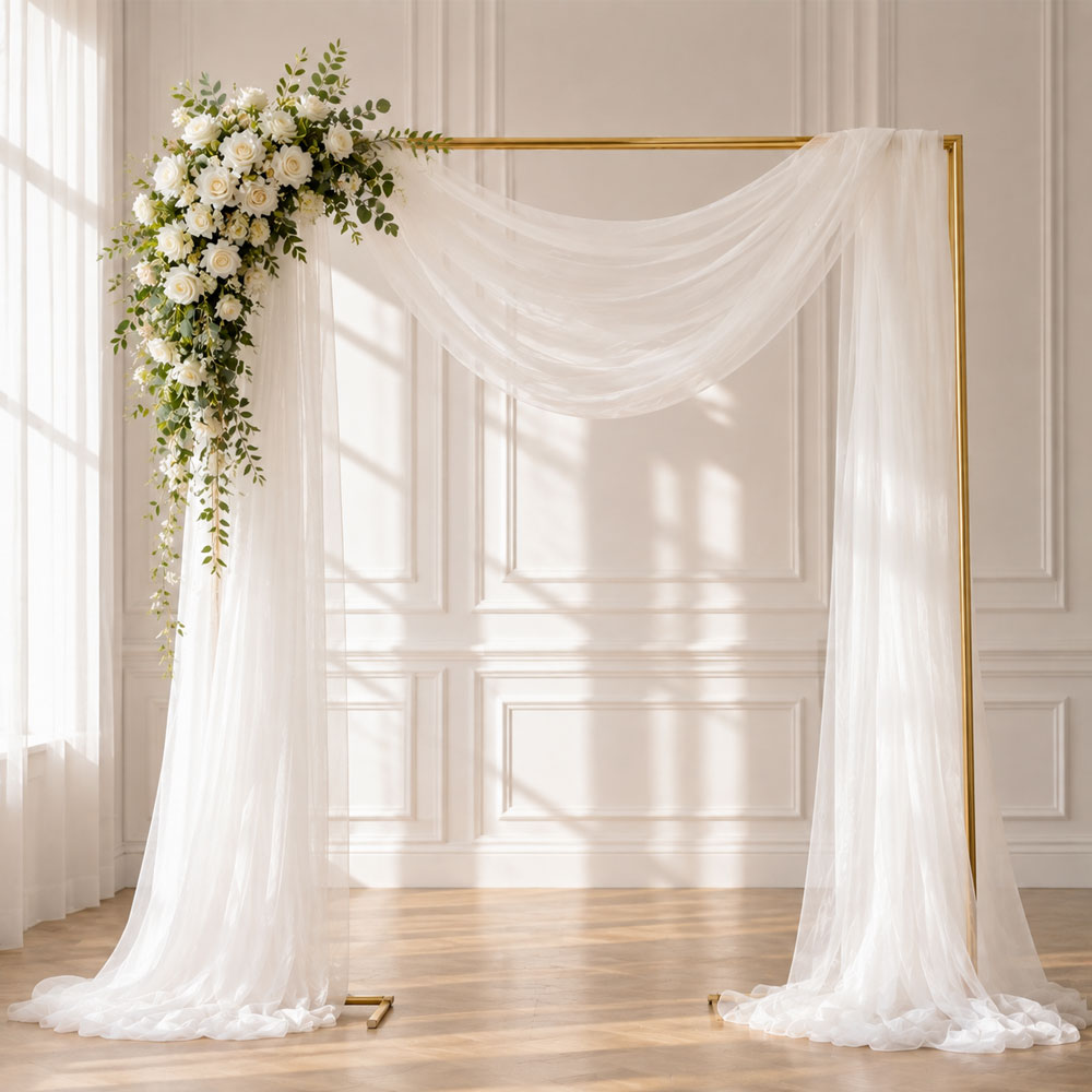 عبوة واحدة من قماش التول الشفا - مراجعة Table Runner وسعره
