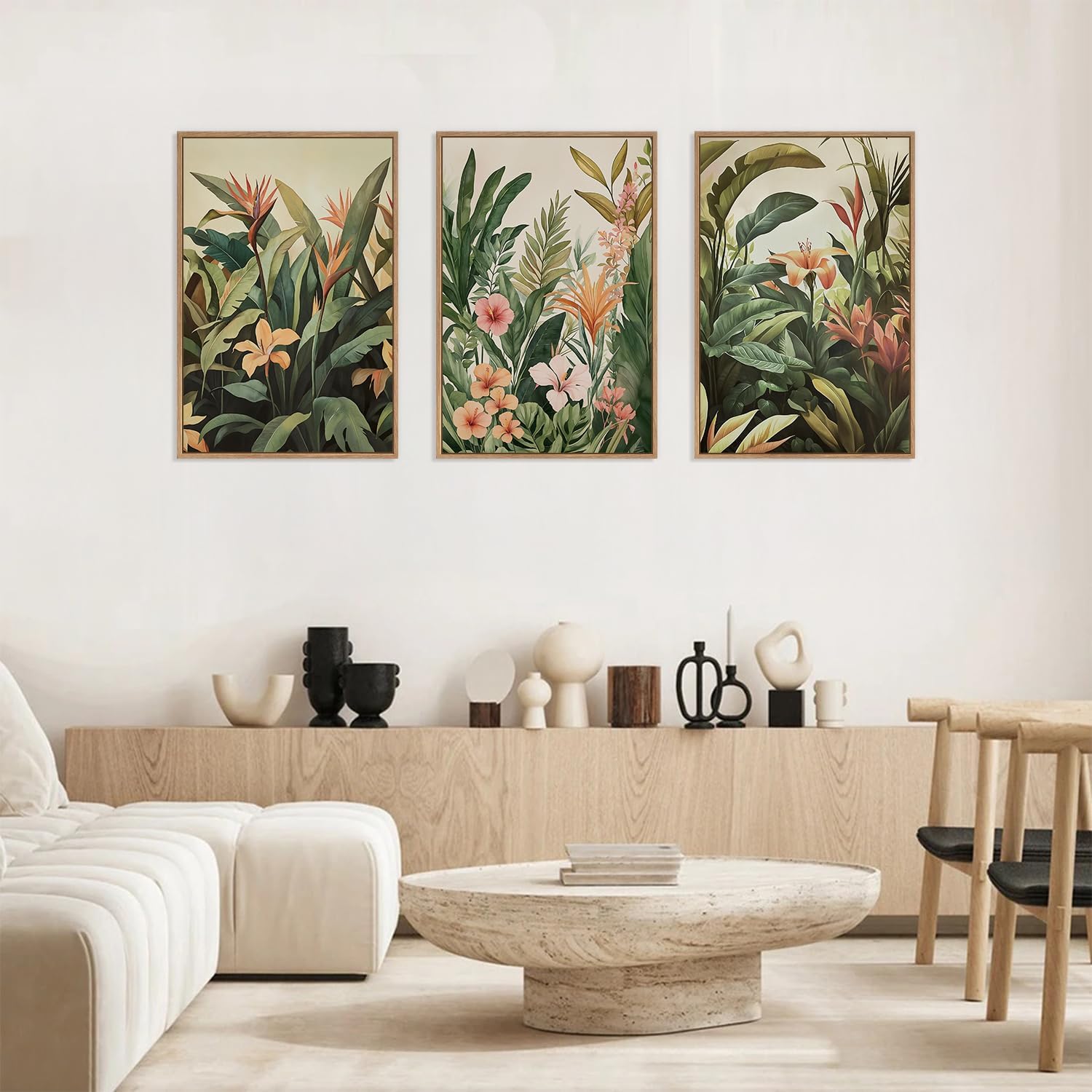 3 قطع/مجموعة من لوحات قماشية ب - مراجعة Abstract Canvas Set وسعره
